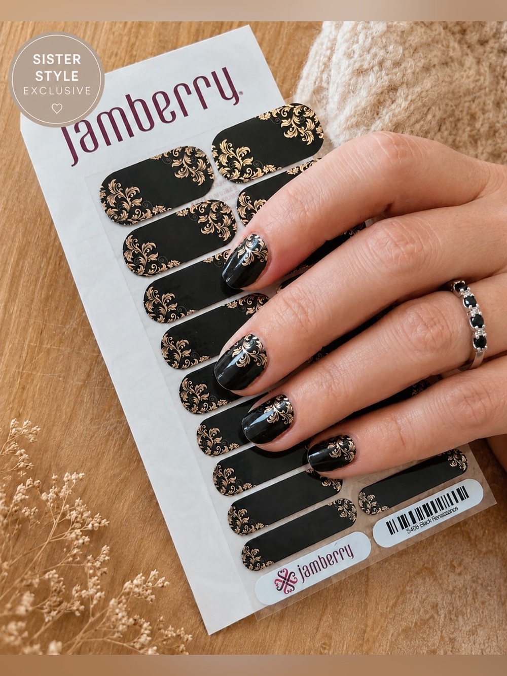 Jamberry Nail Wraps: Bella Romantica | Sister Style Exclusive | Buy 3 Get 1 Free